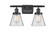 Cone - 2 Light - 16 inch - Matte Black - Bath Vanity Light (3442|916-2W-BK-G62)