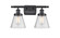 Cone - 2 Light - 16 inch - Matte Black - Bath Vanity Light (3442|916-2W-BK-G64)