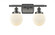 Beacon - 2 Light - 16 inch - Oil Rubbed Bronze - Bath Vanity Light (3442|916-2W-OB-G201-6-LED)