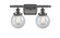 Beacon - 2 Light - 16 inch - Oil Rubbed Bronze - Bath Vanity Light (3442|916-2W-OB-G204-6)