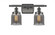Bell - 2 Light - 16 inch - Oil Rubbed Bronze - Bath Vanity Light (3442|916-2W-OB-G53-LED)