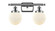 Beacon - 2 Light - 16 inch - Polished Chrome - Bath Vanity Light (3442|916-2W-PC-G201-6-LED)
