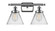 Cone - 2 Light - 18 inch - Polished Chrome - Bath Vanity Light (3442|916-2W-PC-G42)
