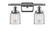 Bell - 2 Light - 16 inch - Polished Chrome - Bath Vanity Light (3442|916-2W-PC-G52-LED)