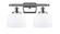 Bell - 2 Light - 18 inch - Polished Chrome - Bath Vanity Light (3442|916-2W-PC-G71-LED)