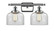 Bell - 2 Light - 18 inch - Polished Chrome - Bath Vanity Light (3442|916-2W-PC-G72-LED)