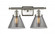 Cone - 2 Light - 18 inch - Brushed Satin Nickel - Bath Vanity Light (3442|916-2W-SN-G43)