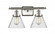 Cone - 2 Light - 18 inch - Brushed Satin Nickel - Bath Vanity Light (3442|916-2W-SN-G44)