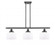 Bell - 3 Light - 36 inch - Matte Black - Stem Hung - Island Light (3442|916-3I-BK-G71-LED)