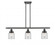 Bell - 3 Light - 36 inch - Oil Rubbed Bronze - Stem Hung - Island Light (3442|916-3I-OB-G52)