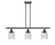 Bell - 3 Light - 36 inch - Oil Rubbed Bronze - Stem Hung - Island Light (3442|916-3I-OB-G54)