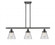Cone - 3 Light - 36 inch - Oil Rubbed Bronze - Stem Hung - Island Light (3442|916-3I-OB-G62)