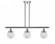 Beacon - 3 Light - 36 inch - Polished Chrome - Stem Hung - Island Light (3442|916-3I-PC-G202-6-LED)