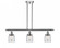 Bell - 3 Light - 36 inch - Polished Chrome - Stem Hung - Island Light (3442|916-3I-PC-G52-LED)