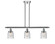 Bell - 3 Light - 36 inch - Polished Chrome - Stem Hung - Island Light (3442|916-3I-PC-G54)