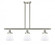 Cone - 3 Light - 36 inch - Brushed Satin Nickel - Stem Hung - Island Light (3442|916-3I-SN-G61)