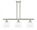 Bell - 3 Light - 36 inch - Brushed Satin Nickel - Stem Hung - Island Light (3442|916-3I-SN-G71-LED)