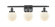 Beacon - 3 Light - 26 inch - Matte Black - Bath Vanity Light (3442|916-3W-BK-G201-6-LED)
