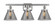 Cone - 3 Light - 28 inch - Brushed Satin Nickel - Bath Vanity Light (3442|916-3W-SN-G43-LED)