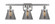 Cone - 3 Light - 26 inch - Brushed Satin Nickel - Bath Vanity Light (3442|916-3W-SN-G63-LED)