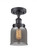 Bell - 1 Light - 5 inch - Matte Black - Semi-Flush Mount (3442|916-1C-BK-G53)