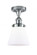 Cone - 1 Light - 6 inch - Polished Chrome - Semi-Flush Mount (3442|916-1C-PC-G61)