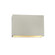 Large ADA Wide Rectangle LED Wall Sconce - Closed Top (254|CER-5650-MAT-LED2-2000)