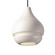 Arabesque 1-Light LED Pendant (254|CER-6400-MAT-DBRZ-BKCD-LED1-700)