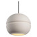 Large Sphere 1-Light LED Pendant (254|CER-6415-BIS-ABRS-BKCD-LED2-1400)