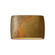 Wide ADA Large Oval LED Wall Sconce (Outdoor) - Closed Top (254|CER-8898W-SLHY-LED2-2000)