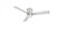 AXIS CEILING FAN FLUSH MOUNT 52IN 3500K (7200|FH-W1803-52L-35-BZ)