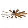 Windflower Downrod ceiling fan (7200|FR-W1815-80L35MBDK)
