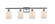 Cobbleskill - 4 Light - 35 inch - Brushed Satin Nickel - Bath Vanity Light (3442|516-4W-SN-G111)