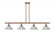 Orwell - 4 Light - 48 inch - Antique Copper - Stem hung - Island Light (3442|516-4I-AC-G132-LED)
