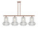 Springwater - 4 Light - 50 inch - Antique Copper - Stem hung - Island Light (3442|516-4I-AC-G212)