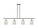 Caledonia - 4 Light - 48 inch - Polished Nickel - Stem hung - Island Light (3442|516-4I-PN-G2511-LED)