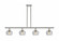 Fenton - 4 Light - 48 inch - Polished Nickel - Stem hung - Island Light (3442|516-4I-PN-G92)