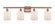 Cobbleskill - 4 Light - 35 inch - Antique Copper - Bath Vanity Light (3442|516-4W-AC-G111-LED)