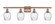 Salina - 4 Light - 36 inch - Antique Copper - Bath Vanity Light (3442|516-4W-AC-G292-LED)
