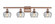 Fenton - 4 Light - 37 inch - Antique Copper - Bath Vanity Light (3442|516-4W-AC-G92)