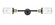Dover - 2 Light - 5 inch - Black Antique Brass - Adjustable Bath Vanity Light (3442|208L-BAB-G312)