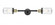 Dover - 2 Light - 5 inch - Black Antique Brass - Adjustable Bath Vanity Light (3442|208L-BAB-G314-LED)