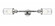 Dover - 2 Light - 5 inch - Polished Chrome - Adjustable Bath Vanity Light (3442|208L-PC-G314-LED)