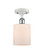 Cobbleskill - 1 Light - 5 inch - White Polished Chrome - Semi-Flush Mount (3442|516-1C-WPC-G111-LED)