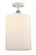 Cobbleskill - 1 Light - 9 inch - White Polished Chrome - Semi-Flush Mount (3442|516-1C-WPC-G111-L-LED)