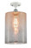 Cobbleskill - 1 Light - 9 inch - White Polished Chrome - Semi-Flush Mount (3442|516-1C-WPC-G116-L)