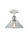 Orwell - 1 Light - 8 inch - White Polished Chrome - Semi-Flush Mount (3442|516-1C-WPC-G132-LED)