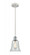 Hanover - 1 Light - 6 inch - White Polished Chrome - Cord hung - Mini Pendant (3442|516-1P-WPC-G2812)