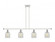 Caledonia - 4 Light - 48 inch - White Polished Chrome - Stem hung - Island Light (3442|516-4I-WPC-G2511)
