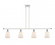 Ellery - 4 Light - 48 inch - White Polished Chrome - Stem hung - Island Light (3442|516-4I-WPC-G391-LED)